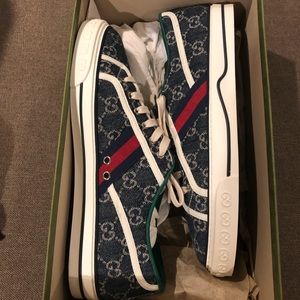Gucci denim sneakers. Sz 11.